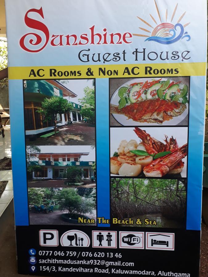 Guesthouse Sunshine Aluthgama Buitenkant foto